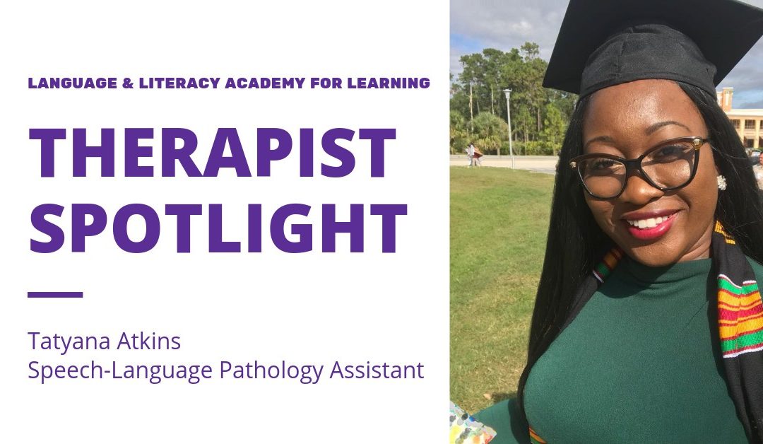 language and literacy speech therapist